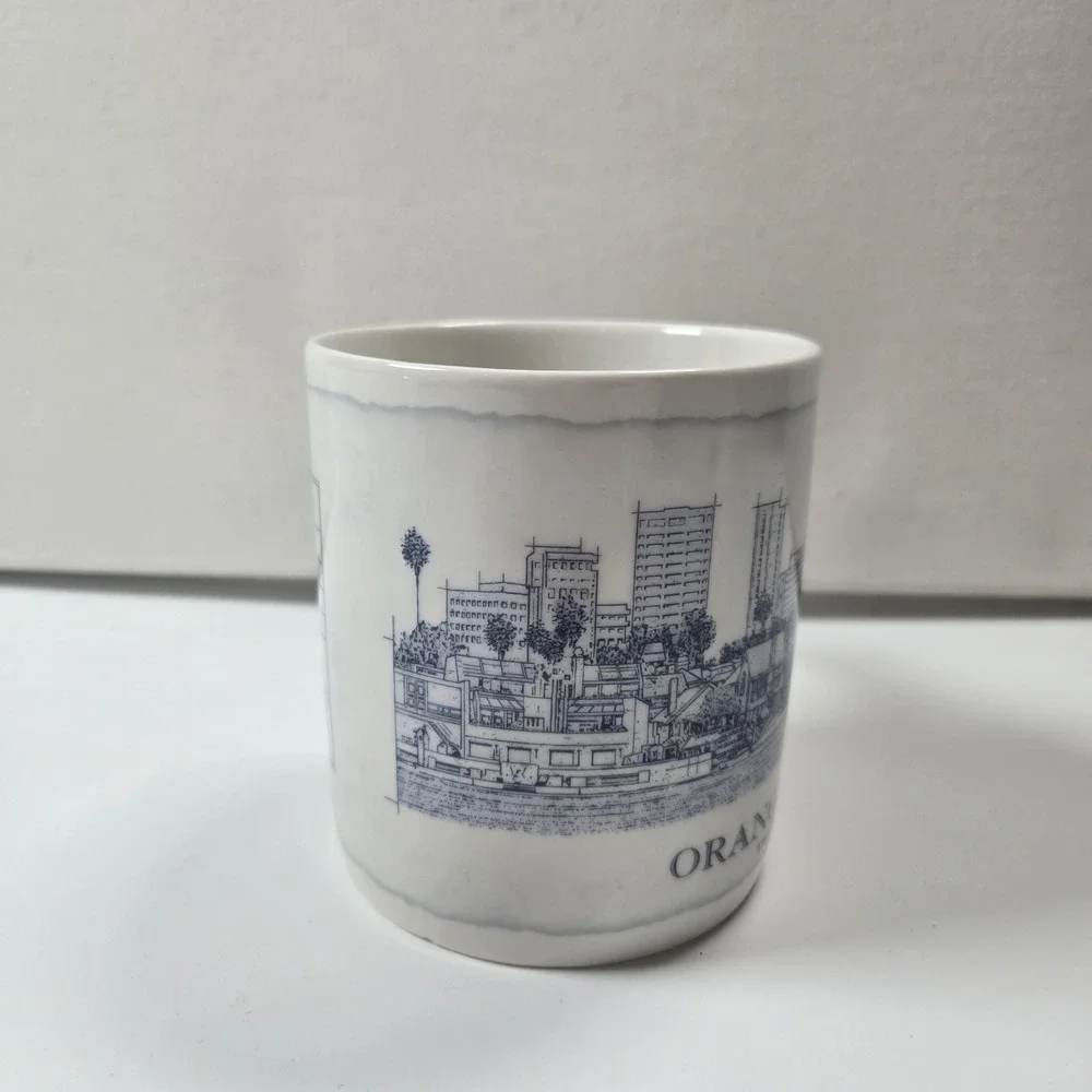 Starbucks 2006 Architecture Collectors Series‎ Orange County Coffee Tea Mug Cup